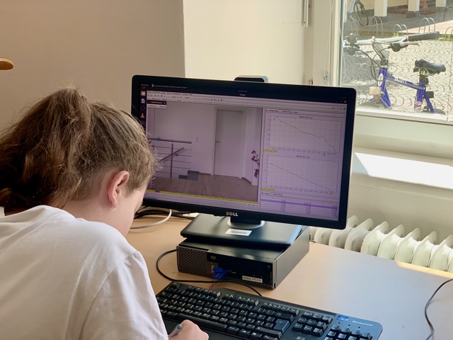 5C Klasse, Arbeit am PC