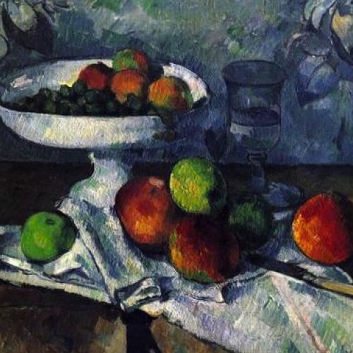 Paul Cézanne Stillleben mit Obstschale