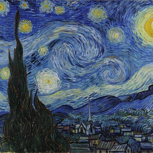 Vincent van Gogh Sternennacht