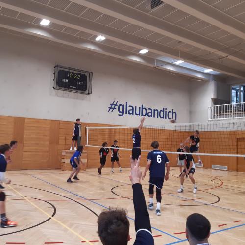 Volleyball Oberstufe: Landesmeister & Vize-Landesmeisterinnen Okt 2022c