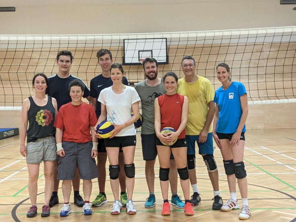 Volleyball mit Karim El-Gawhary