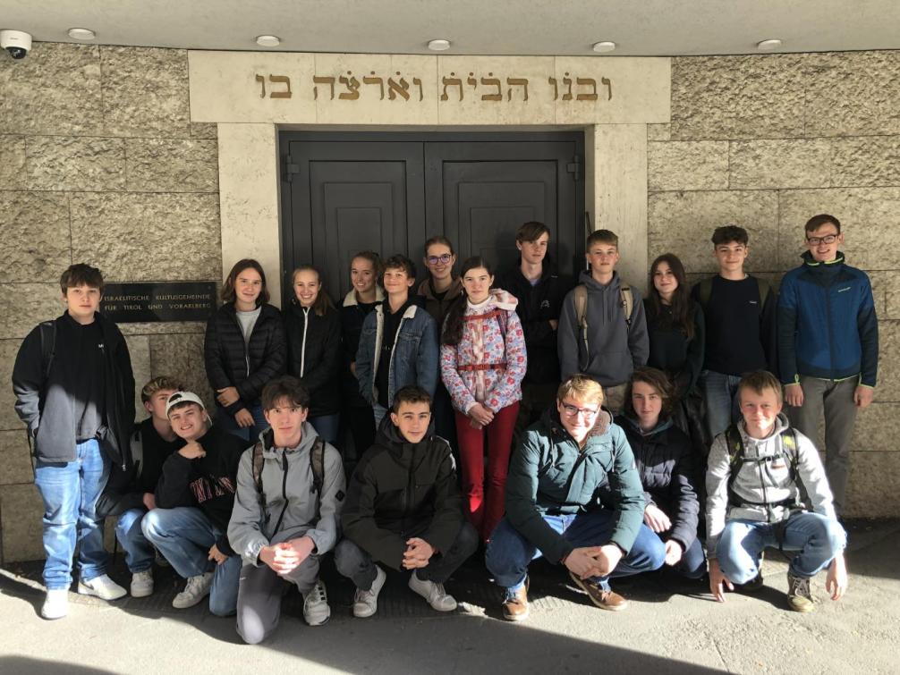 Besuch der Synagoge in Innsbruck, Nov 2022