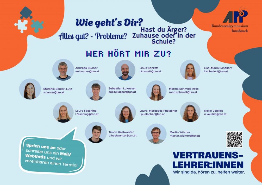 Vertrauenslehrer neu