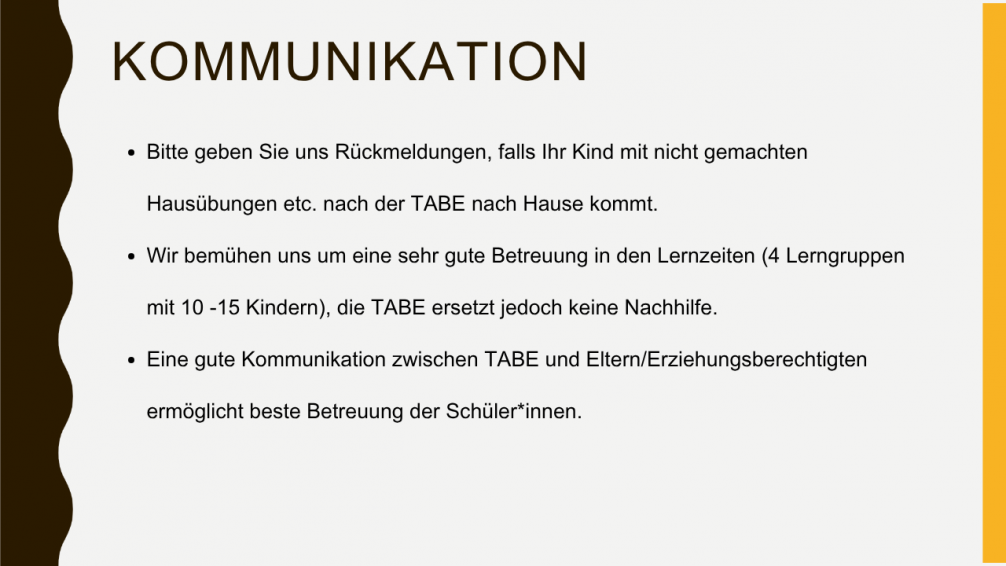 TABE Elterninformation