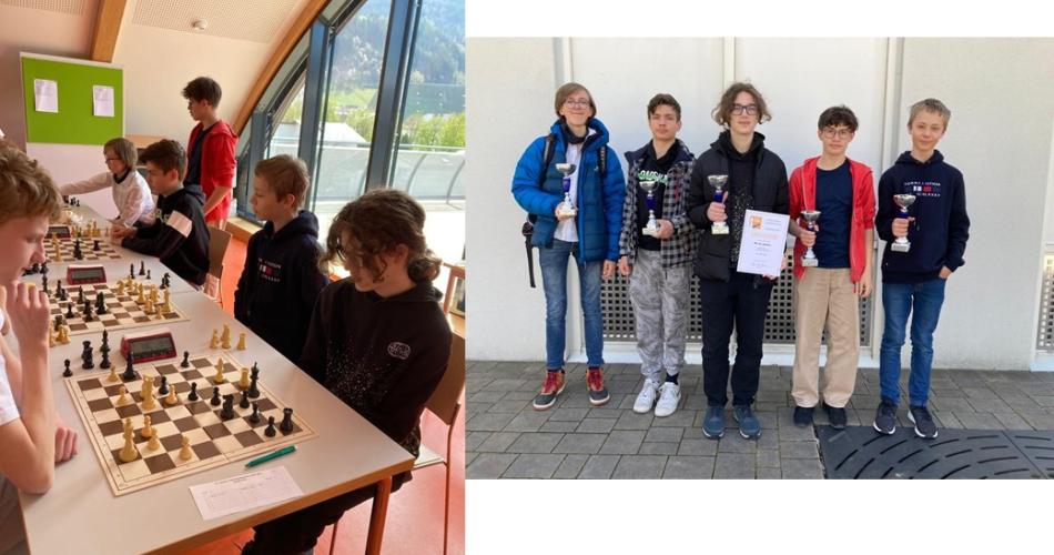 Sensationeller Erfolg im Schulschach: APP-Unterstufenmannschaft ist Tiroler Meister!