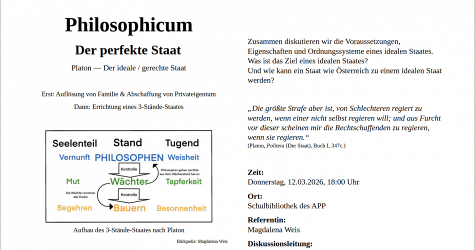 Philosophicum 12.03.2026