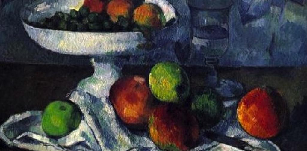 Paul Cézanne Stillleben mit Obstschale Paul Cézanne Stillleben mit Obstschale