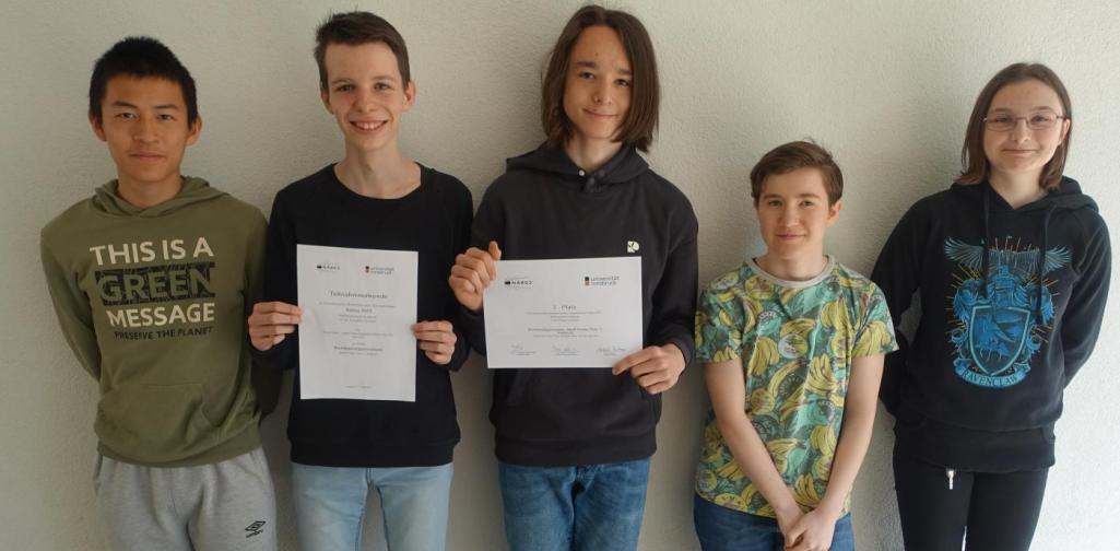 Náboj Wettbewerb, Mathematik Wettbewerb SJ 2022-23 5C